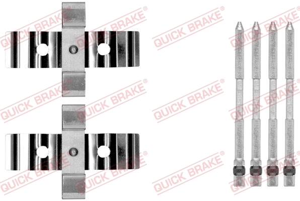 Accessory Kit, disc brake pad
